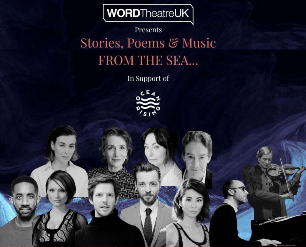 WORDTheatreUK presents Stories, Poems and Music from the Sea at Labroke Hall, 14th May